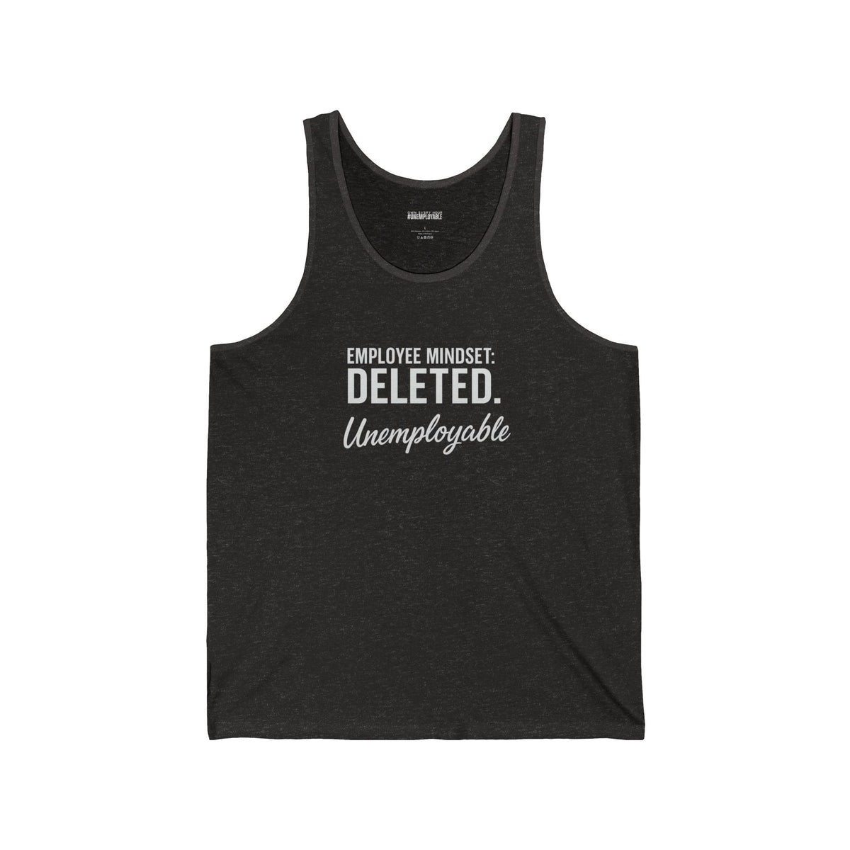 Employee Mindset Unisex Jersey Tank