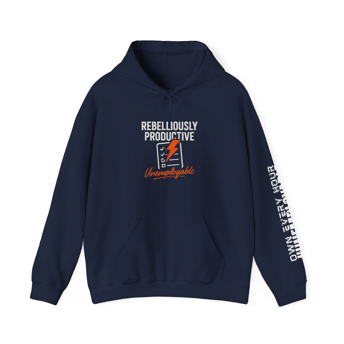 Rebelliously Productive Unisex Hoodie