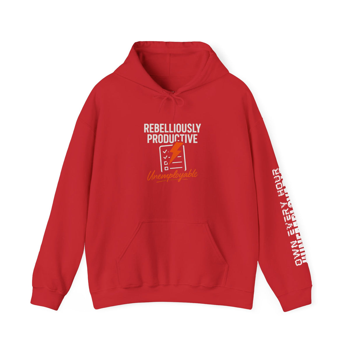 Rebelliously Productive Unisex Hoodie